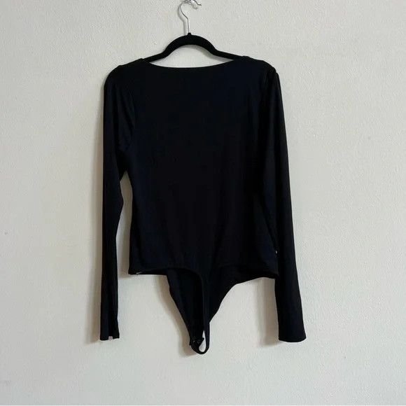 Good American Stretch Jersey U Ring Bodysuit - Picture 5 of 5